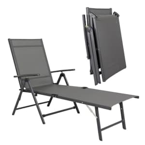 Nuu Garden Stationary Chaise Lounge Chair for $60