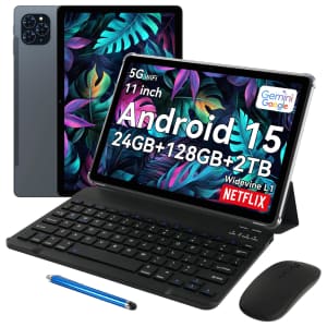 Tabwee T90 128GB 11" Android Tablet for $118