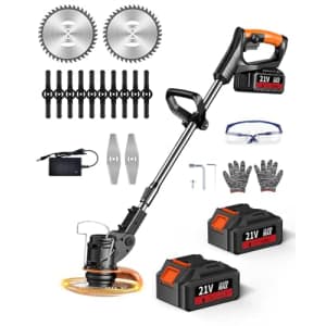 Tanwo 21V Electric Weed Wacker for $49