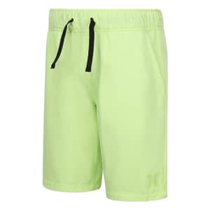 Hurley Boys' H20-Dri Pull On Shorts, Faded Green, Large for $19
