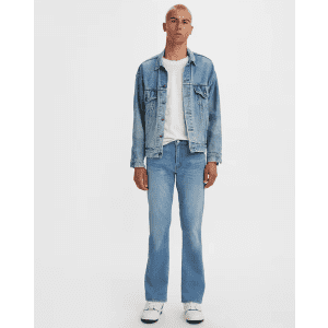 Levi's Men's 527 Slim Bootcut Flex Jeans for $16