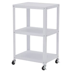 Mainstays 3-Shelf Metal Cart for $25 Mainstays 3-Shelf Metal Cart for $25