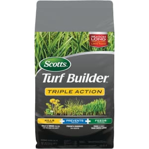 Scotts Turf Builder Triple Action 20-lb. Bag for $63