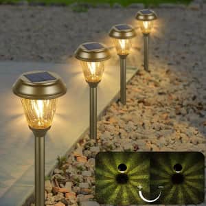 Xmcosy+ LED Solar Path Light 6-Pack for $36 Xmcosy+ LED Solar Path Light 6-Pack for $36
