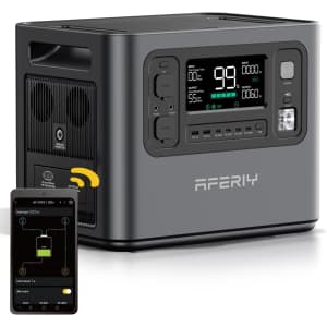 Aferiy 2,400W Portable Power Station for $599 w/ Prime Aferiy 2,400W Portable Power Station for $599 w/ Prime