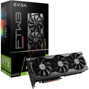 eVGA NVIDIA GeForce RTX 3060 Ti FTW3 Ultra 8GB Gaming GPU for $510