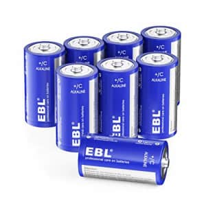 EBL C Batteries Alkaline C Batteries - Durable and Lasting Performance Alkaline Batteries for for $10 EBL C Batteries Alkaline C Batteries - Durable and Lasting Performance Alkaline Batteries for for $10