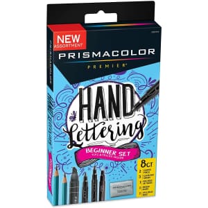 Prismacolor Premier Beginner Hand Lettering Set 8-Pack for $15