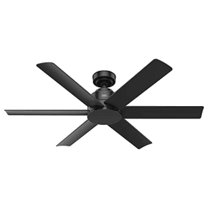 Hunter Fan Company 51180 Kennicott Ceiling Fan, 52, Matte Black for $280 Hunter Fan Company 51180 Kennicott Ceiling Fan, 52, Matte Black for $280