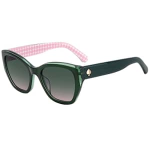 Kate Spade YOLANDA/S Dark Green/Green Shaded 51/20/140 women Sunglasses for $65