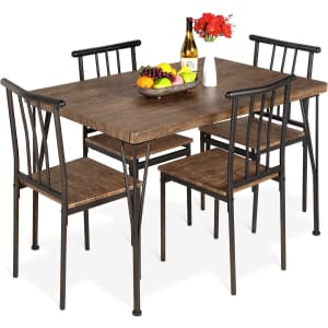Best Choice Products 5-Piece Dining Table Set for $170