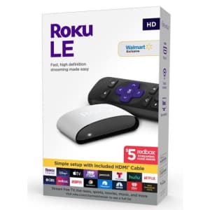 Roku LE HD Streaming Media Player for $60