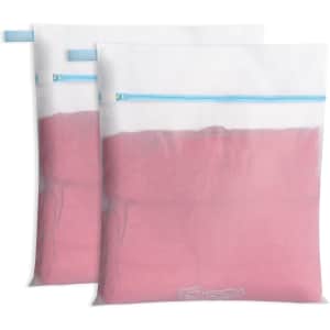 Fine Mesh Laundry Bag 2-Pack for $3