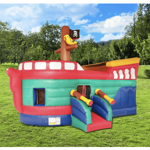 Y&G 22-Foot Inflatable Pirate Ship Bounce House for $1000 for members