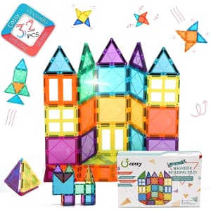 Cossy 32-Piece Magnetic Building Blocks for $11