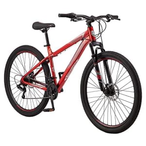 Mongoose Flatrock DX Mens Hardtail Mountain Bike, 29-Inch Wheels, 21 Speed Twist Shifters, 18-Inch for $327