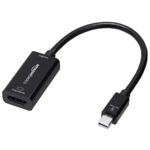 Amazon Basics Mini DisplayPort to HDMI Adapter for $9