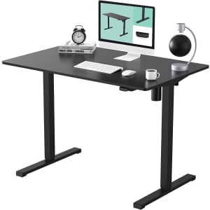 Flexispot 48" x 24" Adjustable Standing Desk for $180