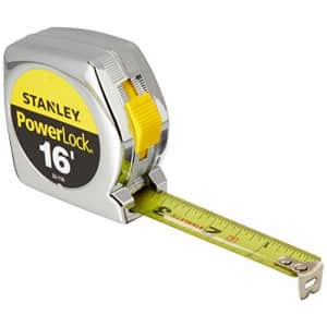 Stanley Hand Tools 33-116 3/4" X 16' PowerLock Professional Tape Measure for $12
