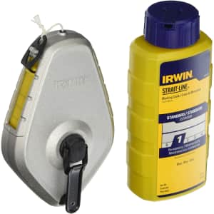 Irwin Strait-Line 100-Foot Chalk Reel Set for $4 Irwin Strait-Line 100-Foot Chalk Reel Set for $4