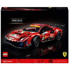 LEGO Technic Ferrari 488 GTE "AF Corse #51" for $136 LEGO Technic Ferrari 488 GTE "AF Corse #51" for $136