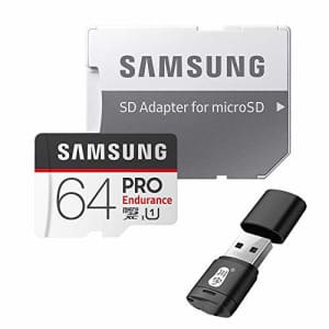 100% Original Samsung PRO Endurance Class 10 Micro SD Card Flash TF Microsd Memory Card 64GB U1 4K for $50