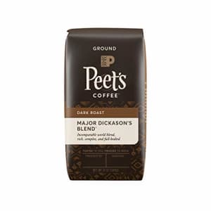 Peet's Coffee Major Dickason's Blend, Dark Roast Ground Coffee, 12 oz for $29