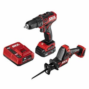 SKIL 2-Tool Combo Kit: PWRCore 12 Brushless 12V 1/2 Inch Cordless Drill Driver and Compact for $160