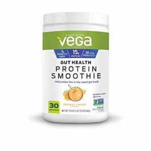 Vega Gut Health Protein Smoothie Orange Ginger Flavored Drink Mix Net Wt 29.9 Ounce for $63