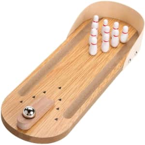 Table Top Mini Bowling Game Set for $13