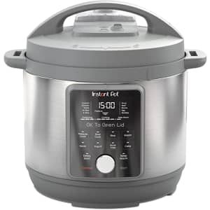 Instant Pot Duo Plus Whisper 6-Quart 9-in-1 Pressure Cooker for $100