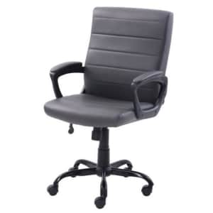 Mainstays Bonded Leather Manager's Office Chair for $59