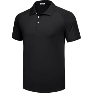 Pinspark Men's Quick-Dry Polo Shirt from $9