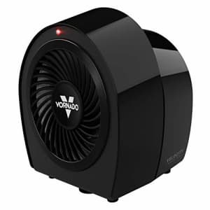 Vornado Velocity 1R Personal Space Heater with 2 Heat Settings and Advanced Safety Features, Black for $50