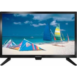 Insignia 22" 1080p LED HDTV for $60 in cart