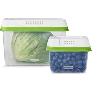 Rubbermaid FreshWorks 4-Piece Food Storage Container Set for $13