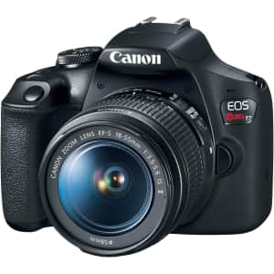 Canon EOS Rebel T7 DSLR Camera w/ 18-55mm Lens for $399