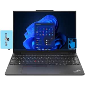 Lenovo Thinkpad E16 Gen 1 16.0" Touchscreen IPS WUXGA Display Laptop (Inteli5-1335U 10-Core, 16GB for $1,099 Lenovo Thinkpad E16 Gen 1 16.0" Touchscreen IPS WUXGA Display Laptop (Inteli5-1335U 10-Core, 16GB for $1,099