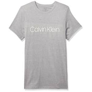 Calvin Klein Men's Ck Chill Lounge Logo T-Shirt, Wolf Grey Heather, XL for $13 Calvin Klein Men's Ck Chill Lounge Logo T-Shirt, Wolf Grey Heather, XL for $13