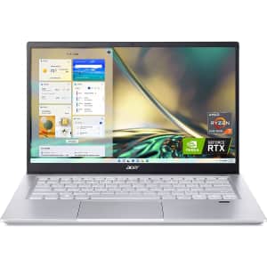 Acer Swift X 4th-Gen Ryzen 7 14" Creator Laptop w/ Nvidia RTX 3050Ti for $630 w/ Prime by invitation Acer Swift X 4th-Gen Ryzen 7 14" Creator Laptop w/ Nvidia RTX 3050Ti for $630 w/ Prime by invitation