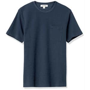 Goodthreads Men's Short-Sleeve Thermal T-Shirt, Navy, X-Small for $10