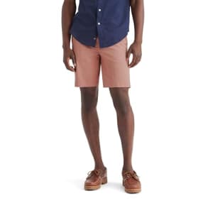 Dockers Men's Ultimate Straight Fit Supreme Flex Shorts (Standard and Big & Tall), (New) Cameo for $19