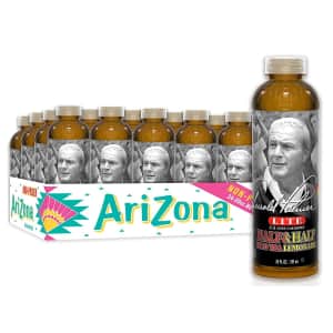 Arizona Arnold Palmer 20-oz. Iced Tea / Lemonade 24-Pack for $17