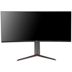 LG UltraGear QHD 34-Inch Curved Gaming Monitor 34GP63A-B, VA with HDR 10 Compatibility and AMD for $300