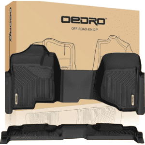 OEDRO Automotive Floor Mats for Silverado/Sierra for $88