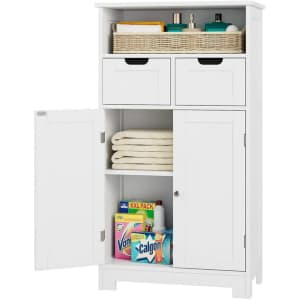 Homfa Bathroom Storage Cabinet for $86