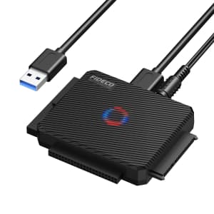 Fideco SATA/IDE to USB 3.0 Adapter for $13