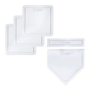 Franklin Sports Rubber Throw Down Baseball Bases 5-Piece Set for $10 Franklin Sports Rubber Throw Down Baseball Bases 5-Piece Set for $10