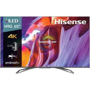Hisense H9G Quantum Series 65H9G 65" 4K HDR ULED Smart TV for $1,489