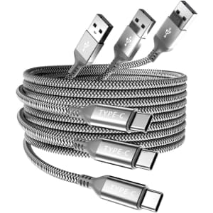 Elebase USB-C Charge Cable 3-Pack for $6